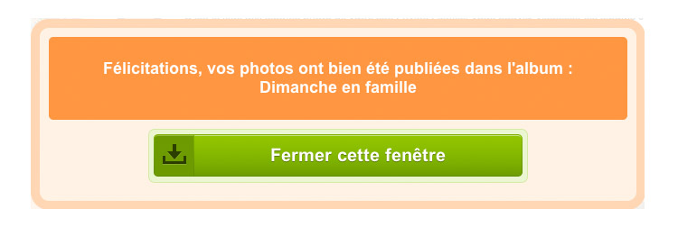 Créez facilement des albums photos privés pour partager avec vos proches