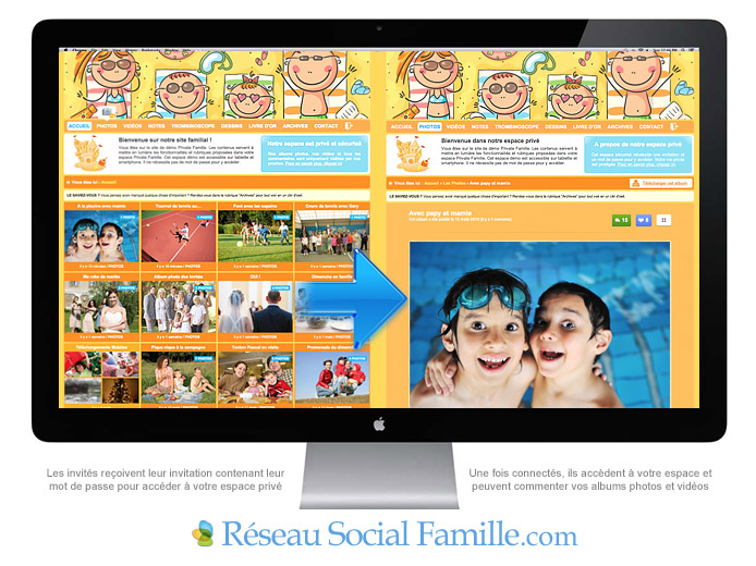 Partager la naissance de son bébé en toute sécurité : créez votre réseau social famille 100% privé !
