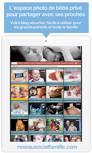 Photos de bébé en ligne : créez votre espace privé en 2 minutes