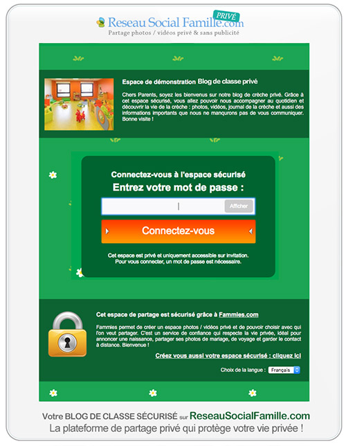 La création d'un blog en classe est destiné aux maternelles, primaires ou collèges pour partager avec les élèves ou les familles